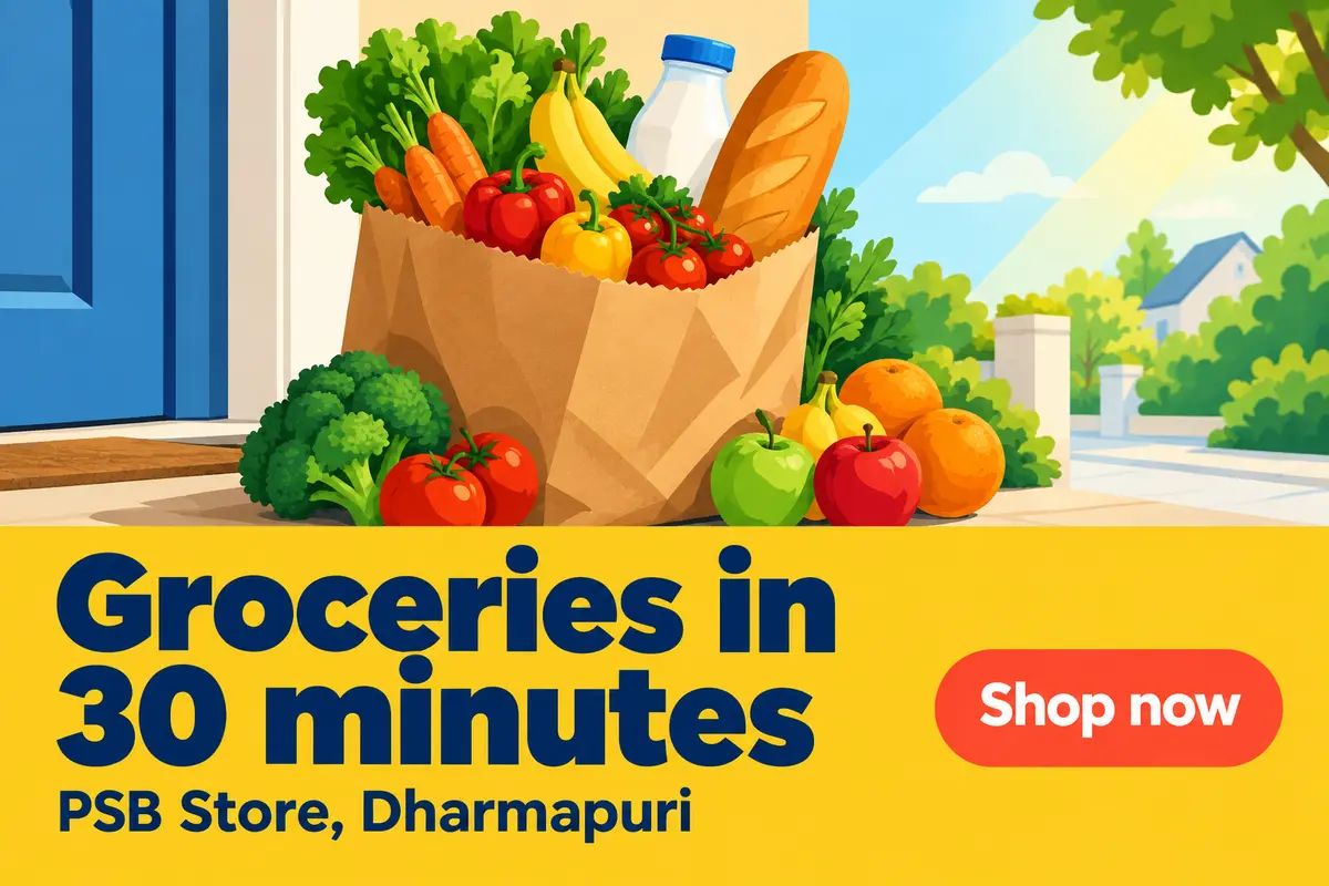Groceries in 30 minutes
