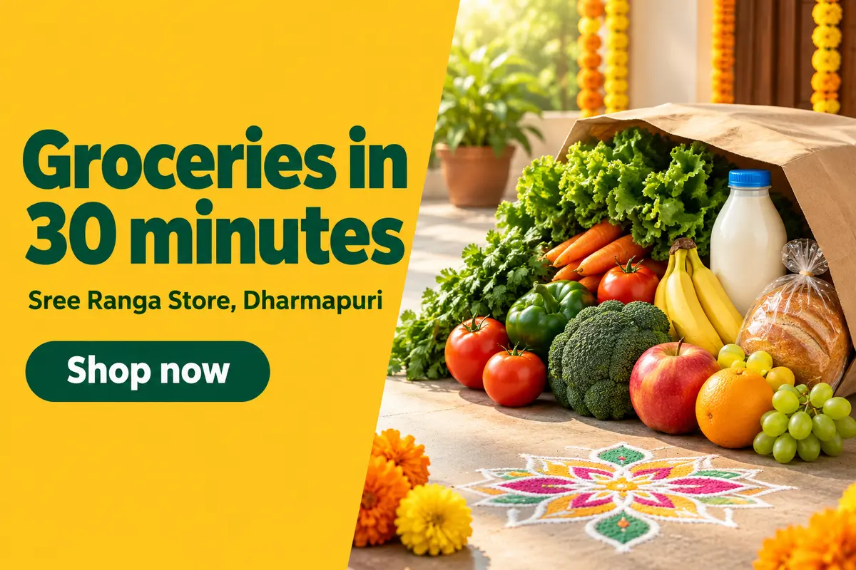 Groceries in 30 minutes