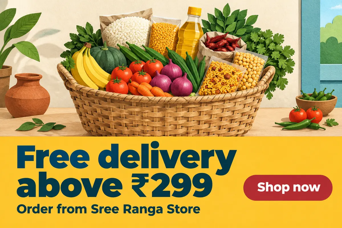 Free delivery above ₹299