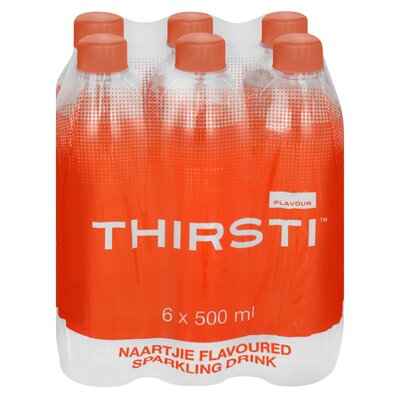 6 Pack Flavoured Water - Orange