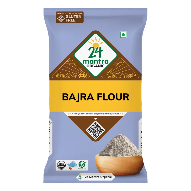 24 Mantra Organic Bajra Flour