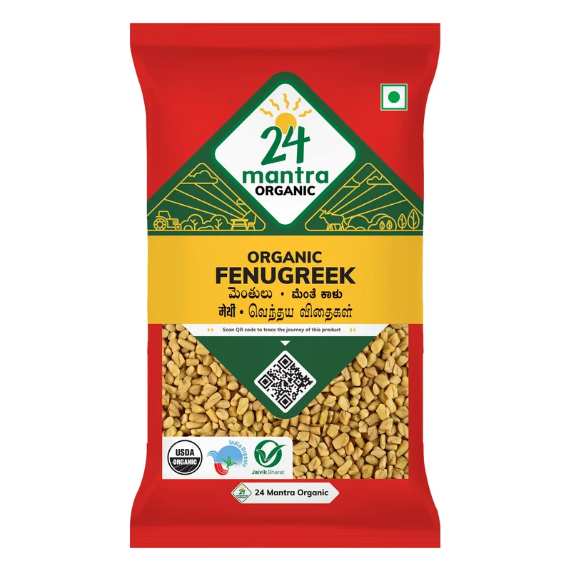 24 Mantra Organic Fenugreek Seeds