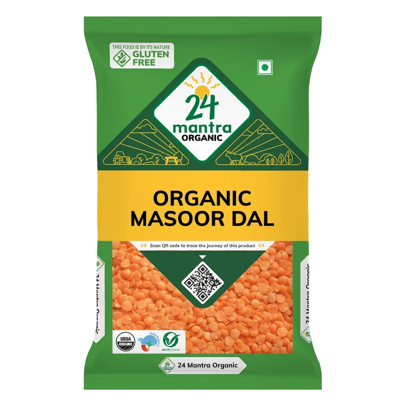 24 Mantra Organic Masoor Dal
