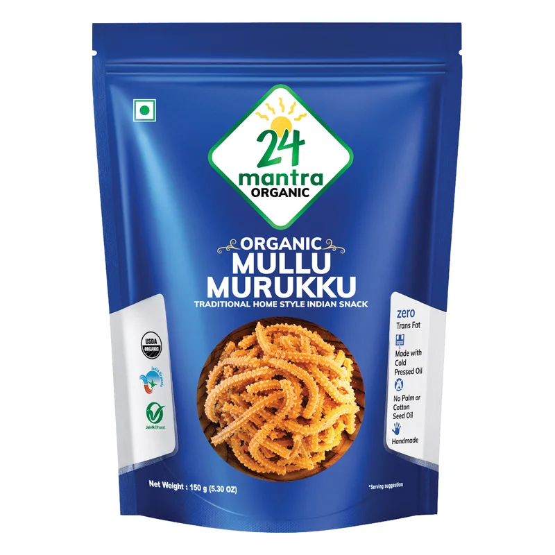 24 Mantra Organic Mullu Murukku