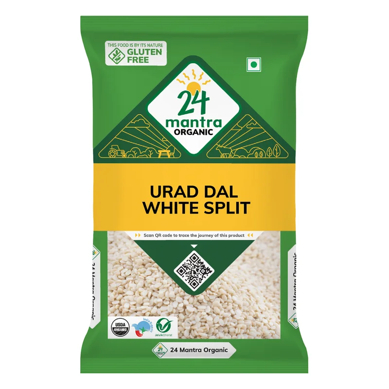 24 Mantra Organic Urad Dal White Split