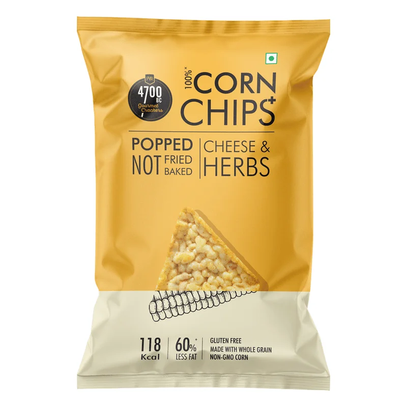4700BC Cheese & Herbs Corn Chips+