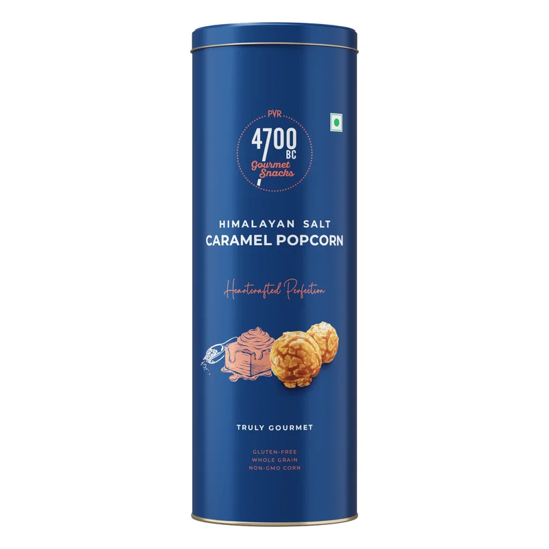 4700BC Himalayan Salt Caramel Popcorn Tin