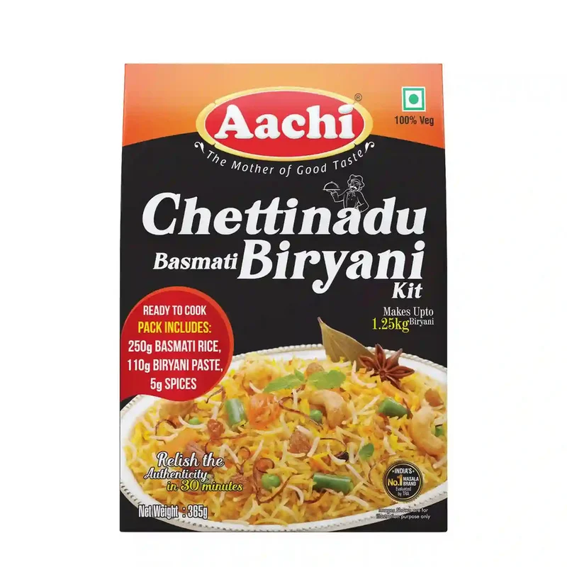 Aachi Chettinadu Basmati Biryani Kit