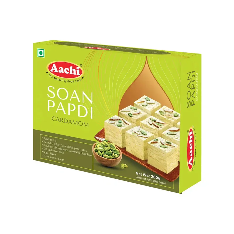 Aachi Soan Papdi Cardamom