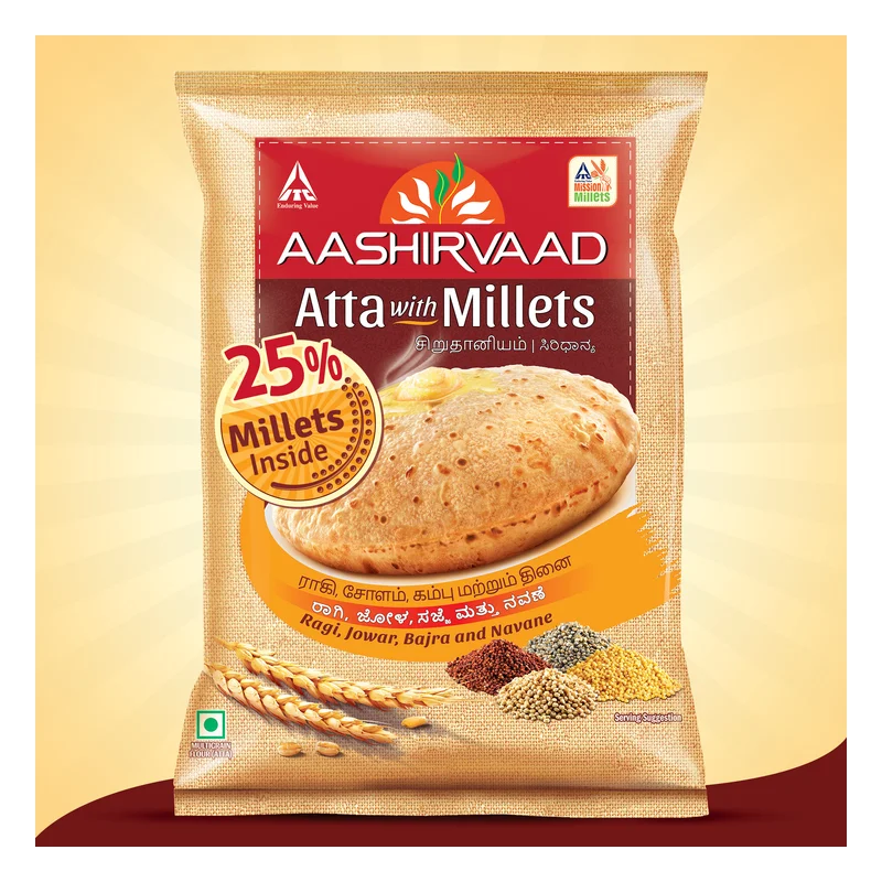 Aashirvaad Atta with Millets