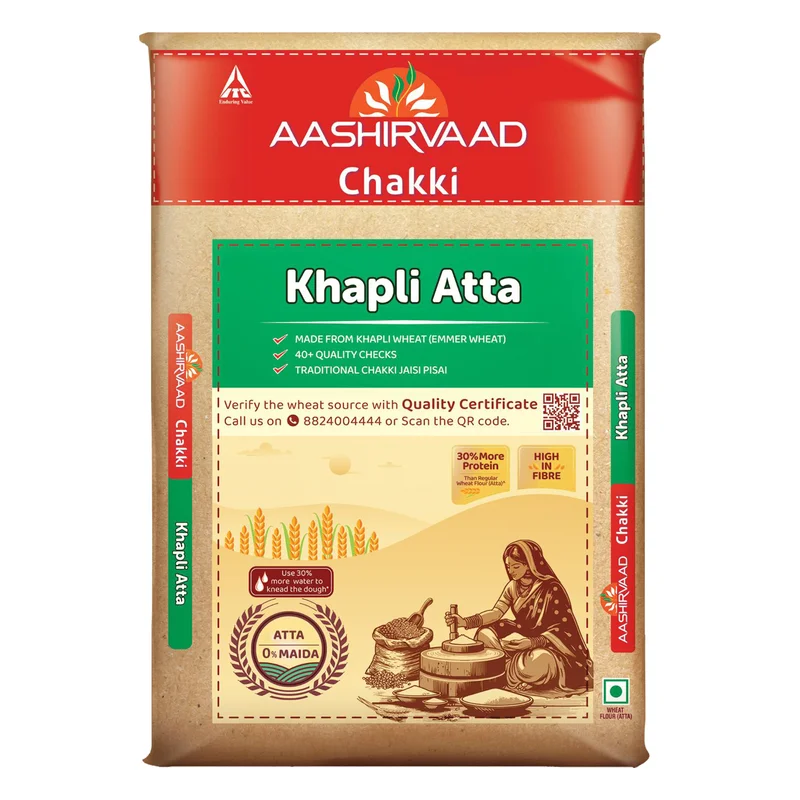 Aashirvaad Chakki Khapli Atta