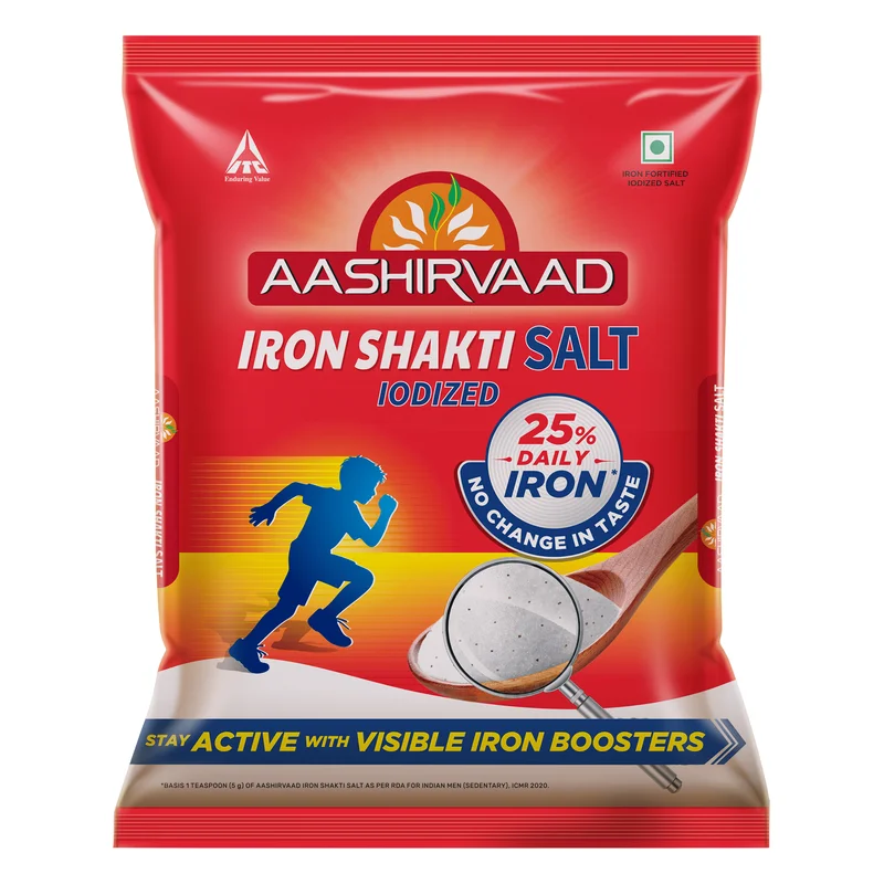 Aashirvaad Iron Shakti Iodised Salt