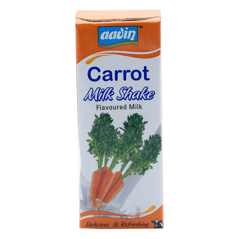 Aavin Carrot Milkshake
