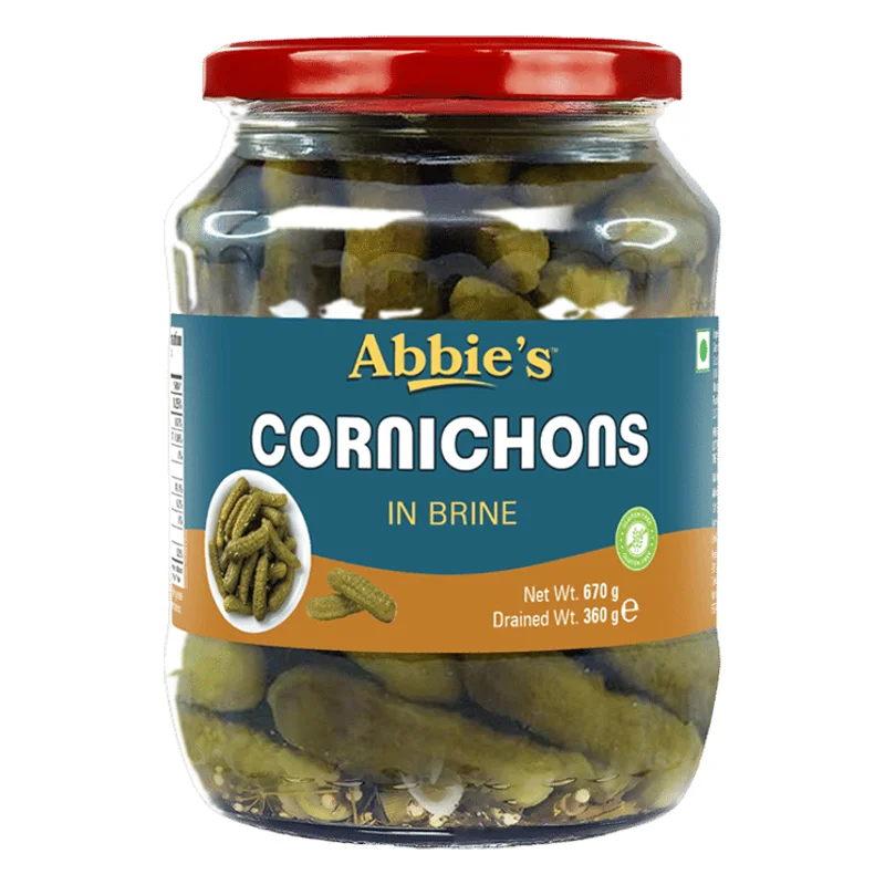 Abbie's Cornichons in Brine