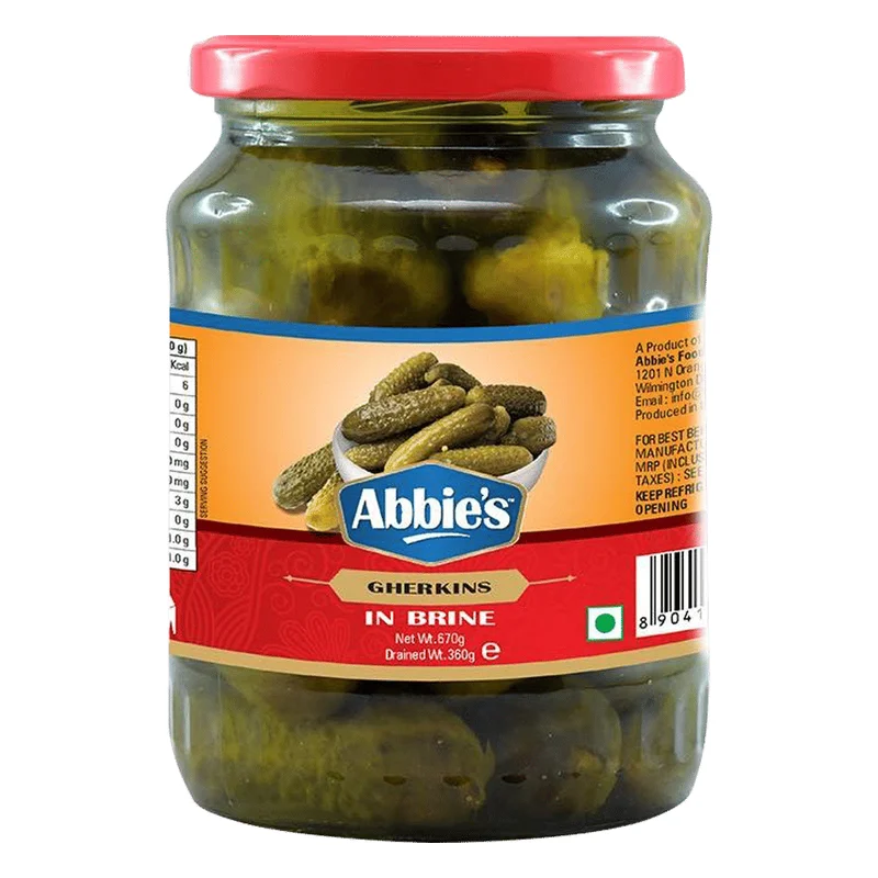 Abbie's Gherkins in Brine