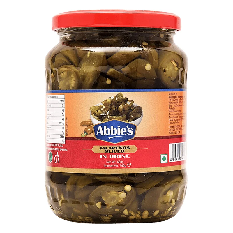 Abbie's Jalapenos Sliced in Brine