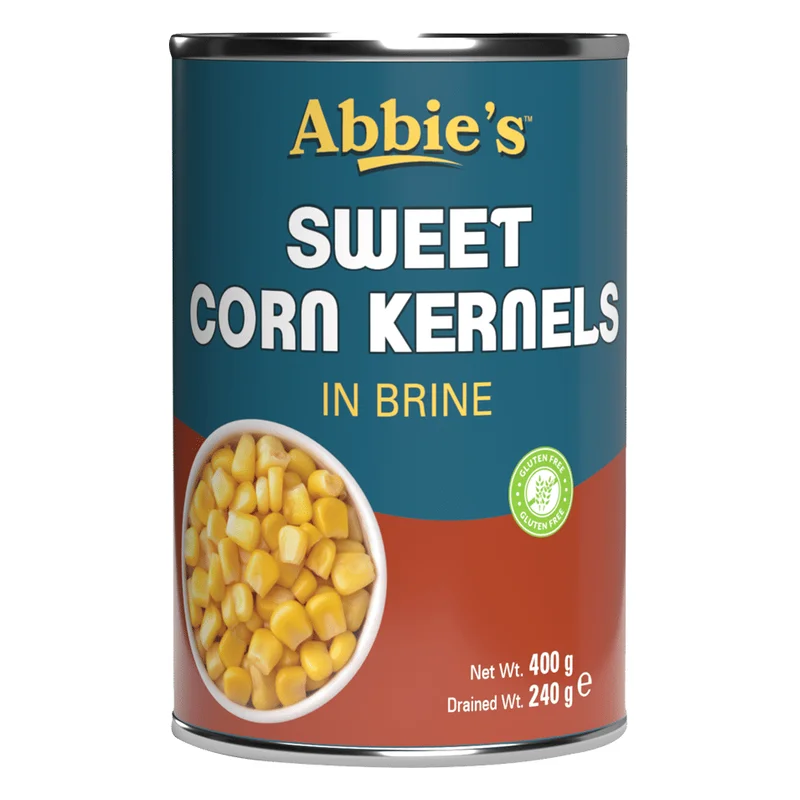 Abbie's Sweet Corn Kernels in Brine