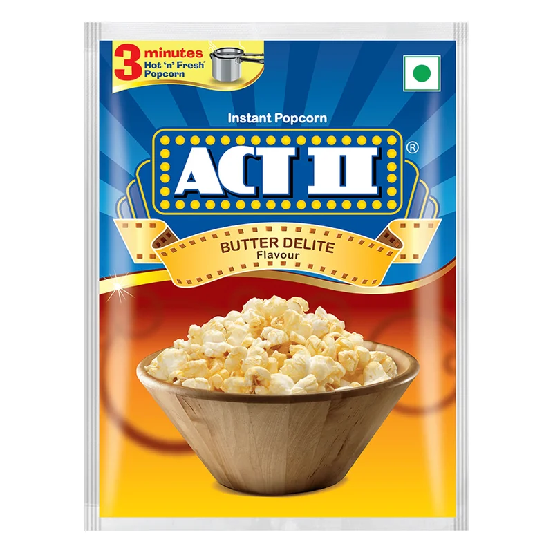 ACT II Butter Delite Instant Popcorn