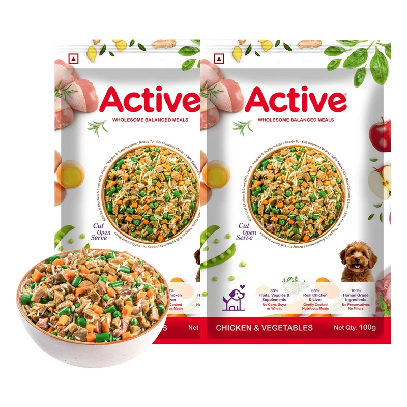 Active Chicken & Vegetables Fresh Dog Food