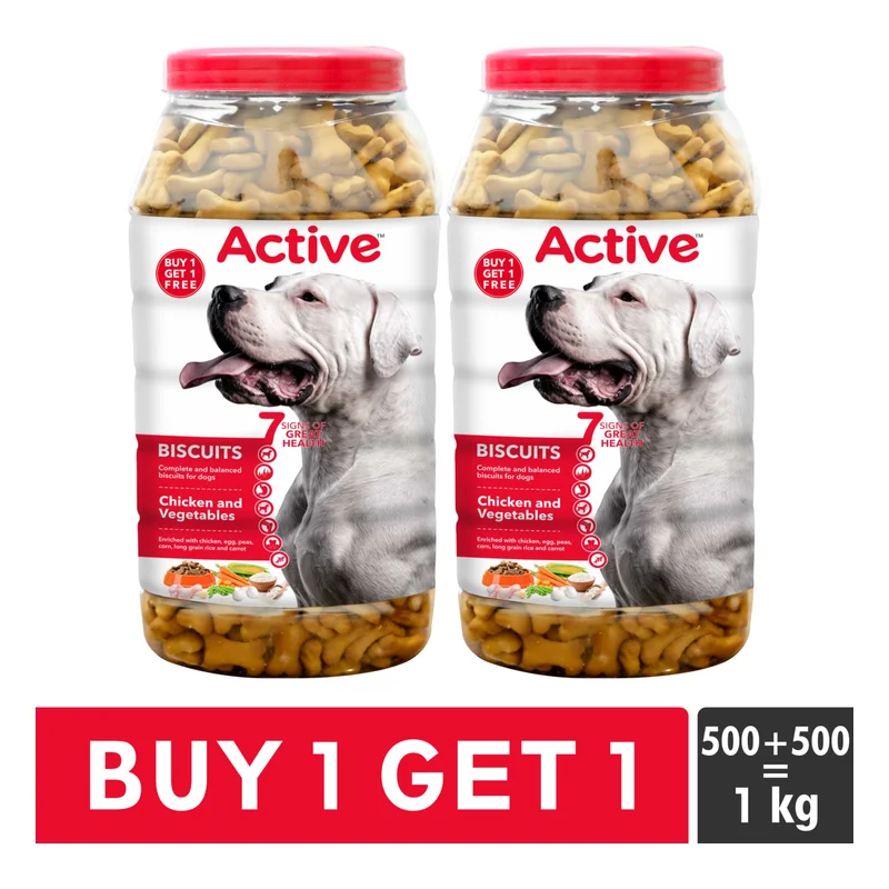 Active Dog Biscuits - Chicken & Vegetables
