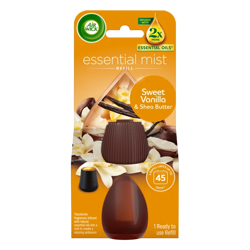 Air Wick Essential Mist Refill - Sweet Vanilla & Shea Butter