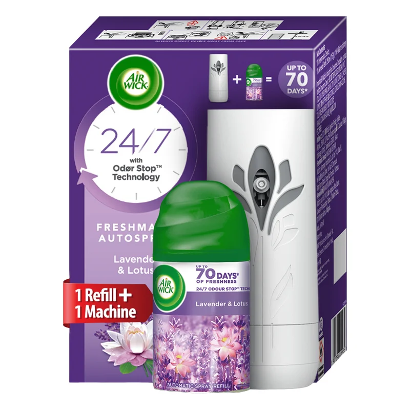 Air Wick Freshmatic Automatic Spray Kit - Lavender & Lotus