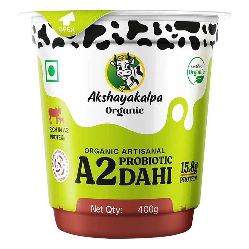 Akshayakalpa Artisanal Probiotic A2 Dahi