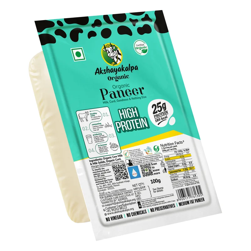 Akshayakalpa High Protein Paneer