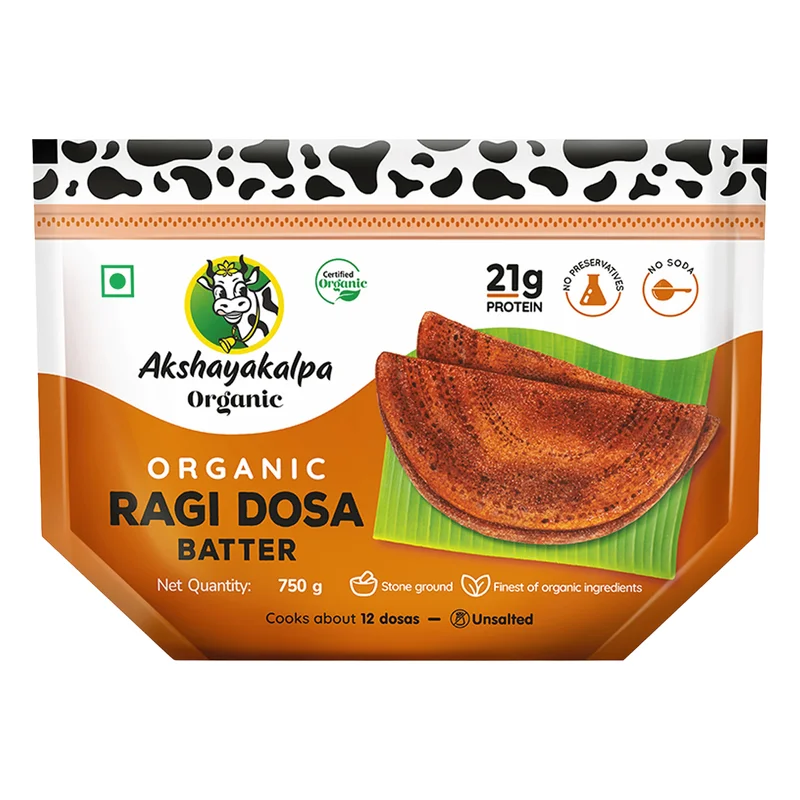 Akshayakalpa Organic Ragi Dosa Batter