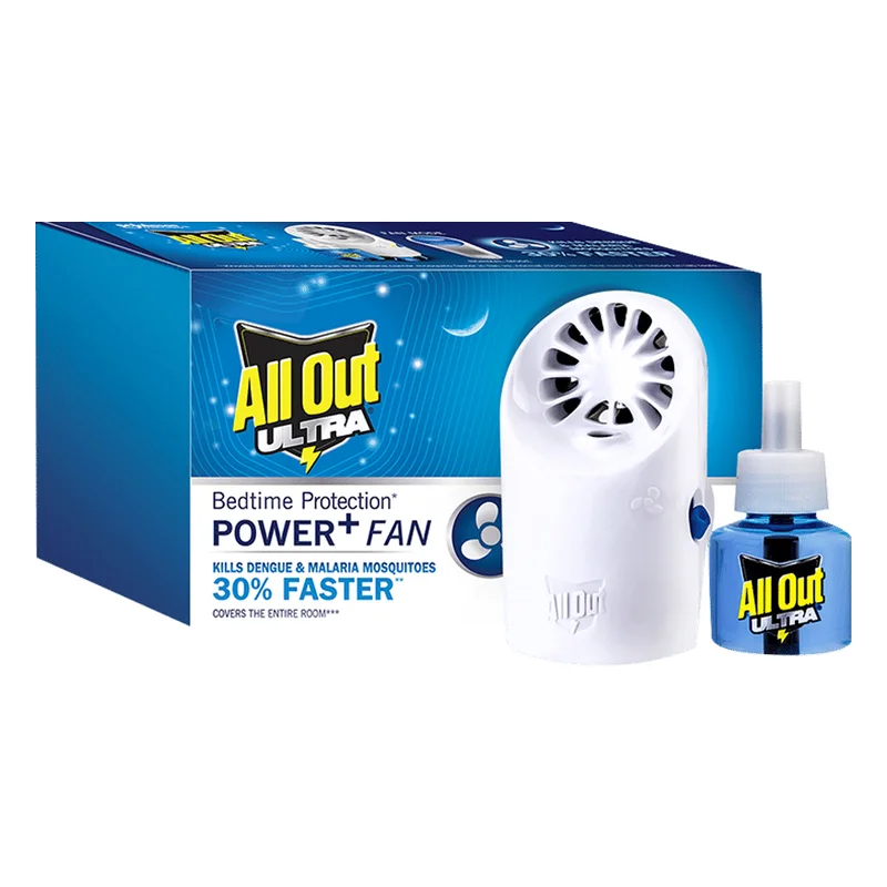 All Out Power+ Fan Starter Pack (Machine + Refill)