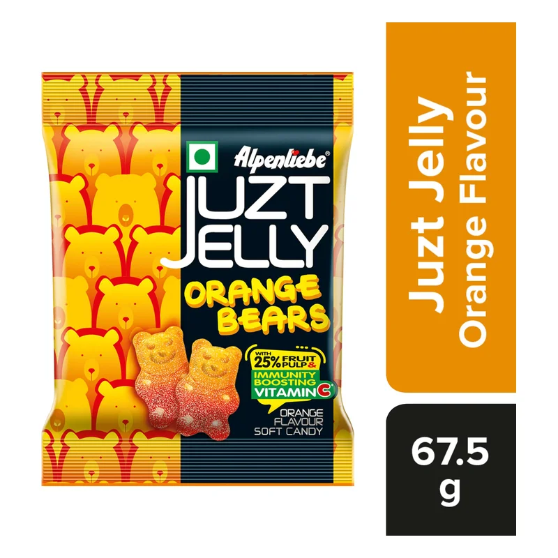 Alpenliebe Juzt Jelly Orange Bears