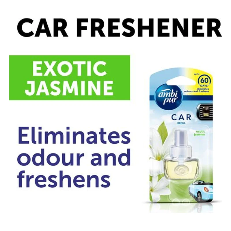 Ambi Pur Car Air Freshener Refill - Exotic Jasmine