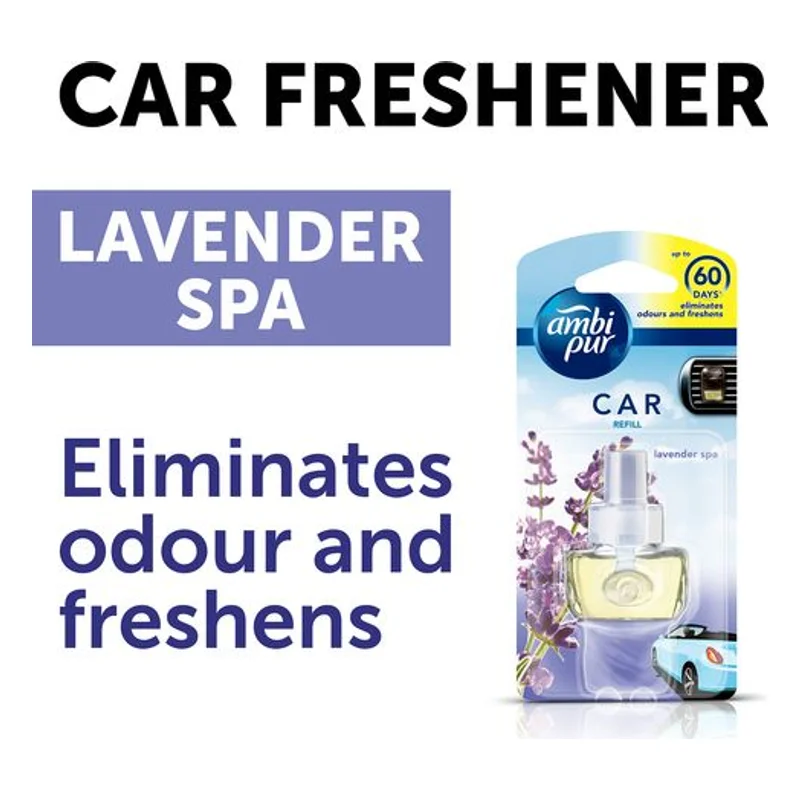 Ambi Pur Car Air Freshener Refill - Lavender Spa