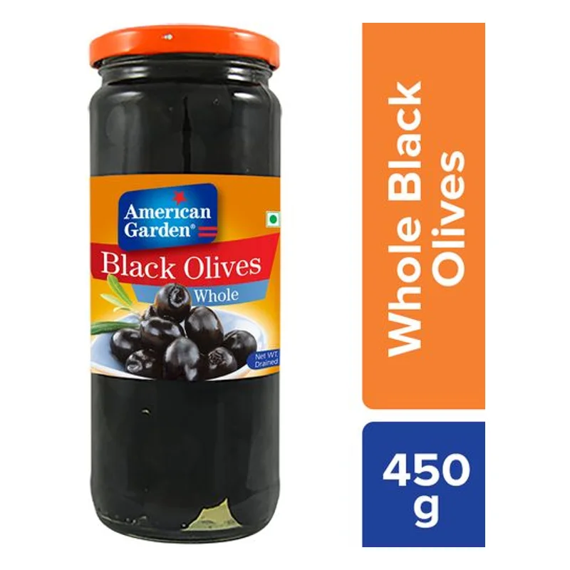 American Garden Black Olives Whole