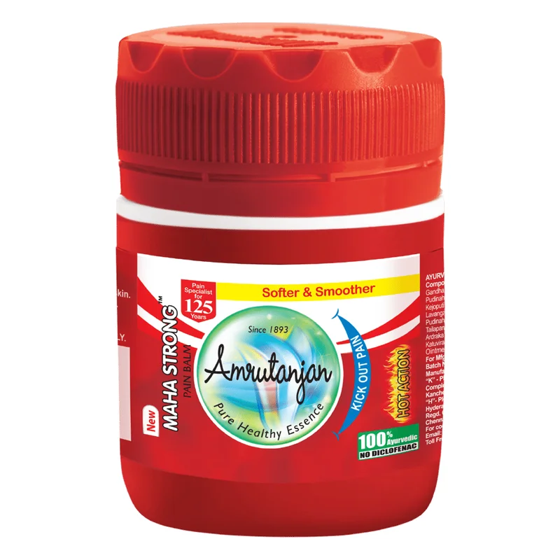 Amrutanjan Maha Strong Pain Balm