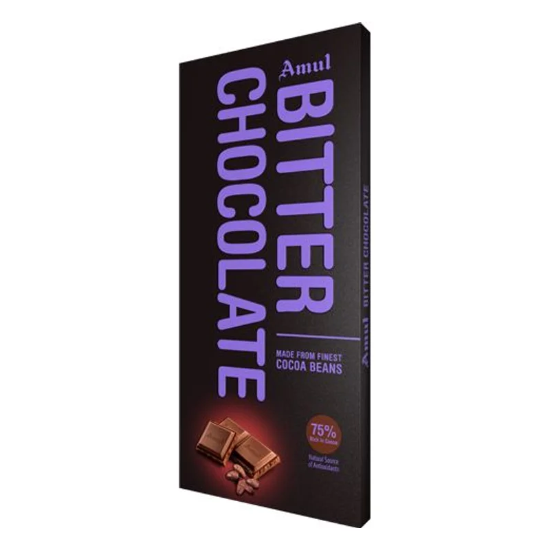 Amul 75% Bitter Chocolate