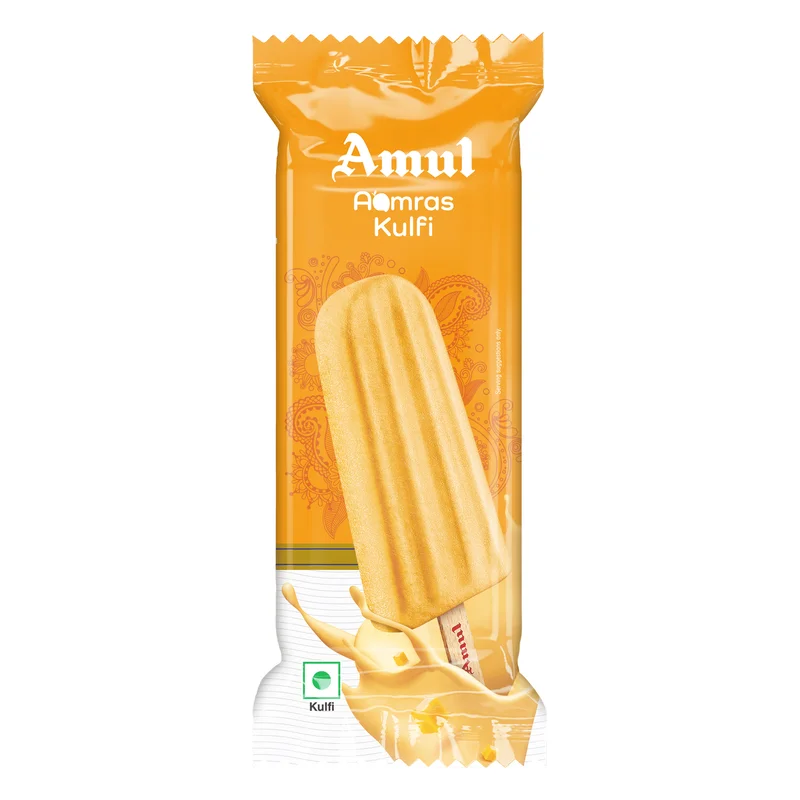 Amul Aamras Kulfi Ice Cream Stick