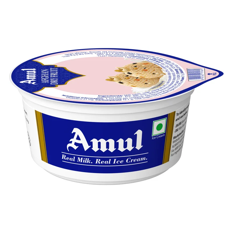 Amul Afghan Dry Fruit Ice Cream