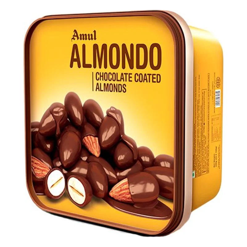 Amul Almondo Chocolate Coated Almonds