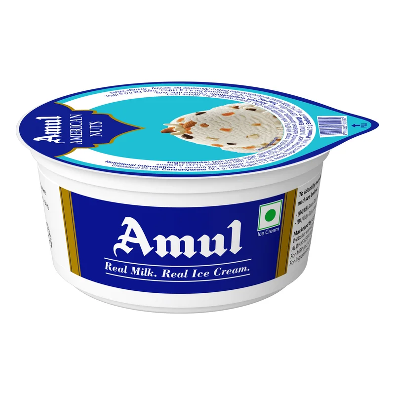 Amul American Nuts Ice Cream