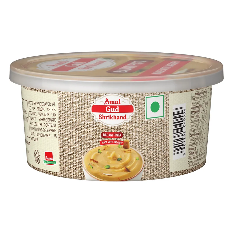 Amul Badam Pista Gud Shrikhand