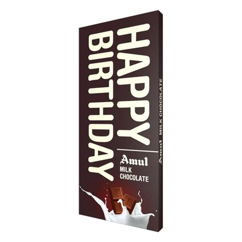 Amul Happy Birthday Milk Chocolate