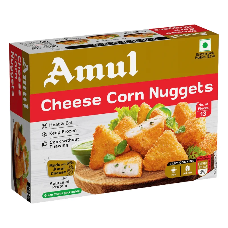 Amul Happy Treats Cheese Corn Nuggets