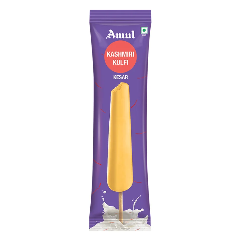 Amul Kashmiri Kulfi Kesar Ice Cream Stick