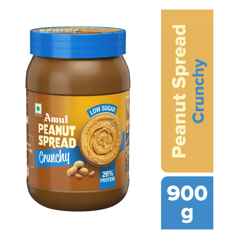 Amul Low Sugar Crunchy Peanut Spread