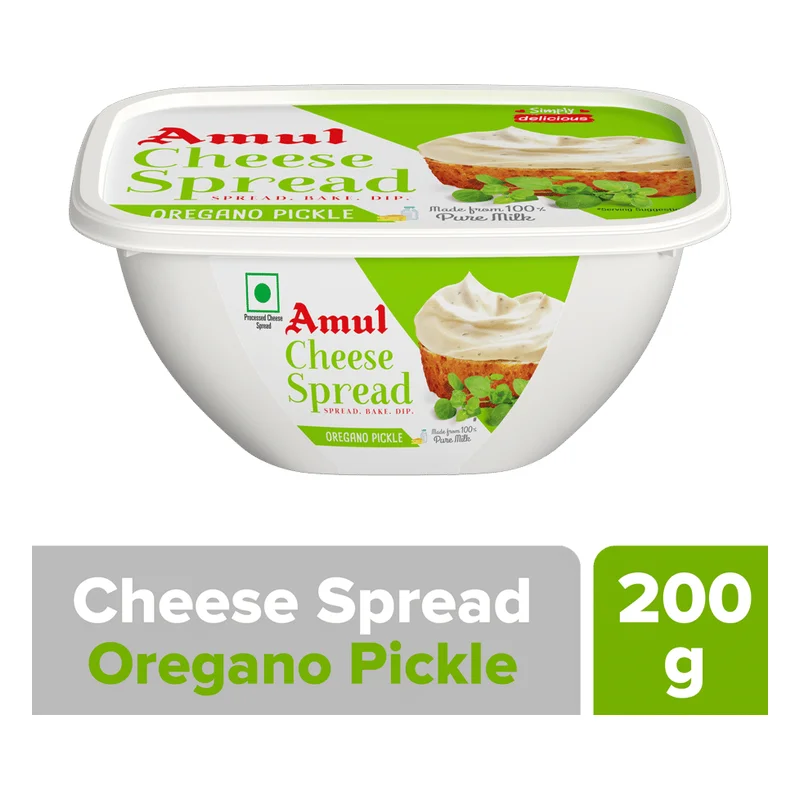 Amul Oregano Pickle Cheese Spread