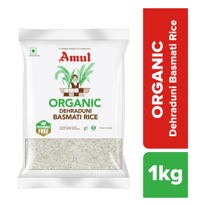 Amul Organic Dehraduni Basmati Rice