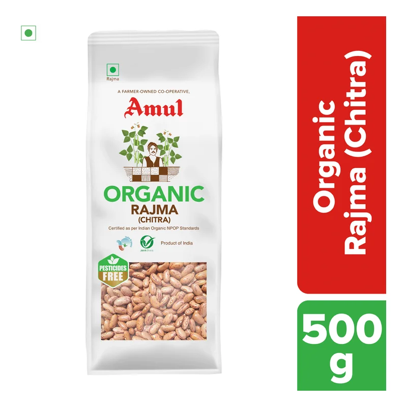 Amul Organic Rajma Chitra