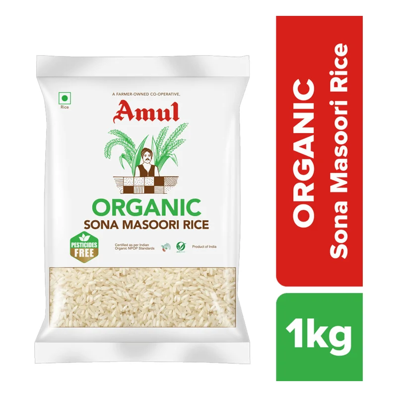 Amul Organic Sona Masoori Rice