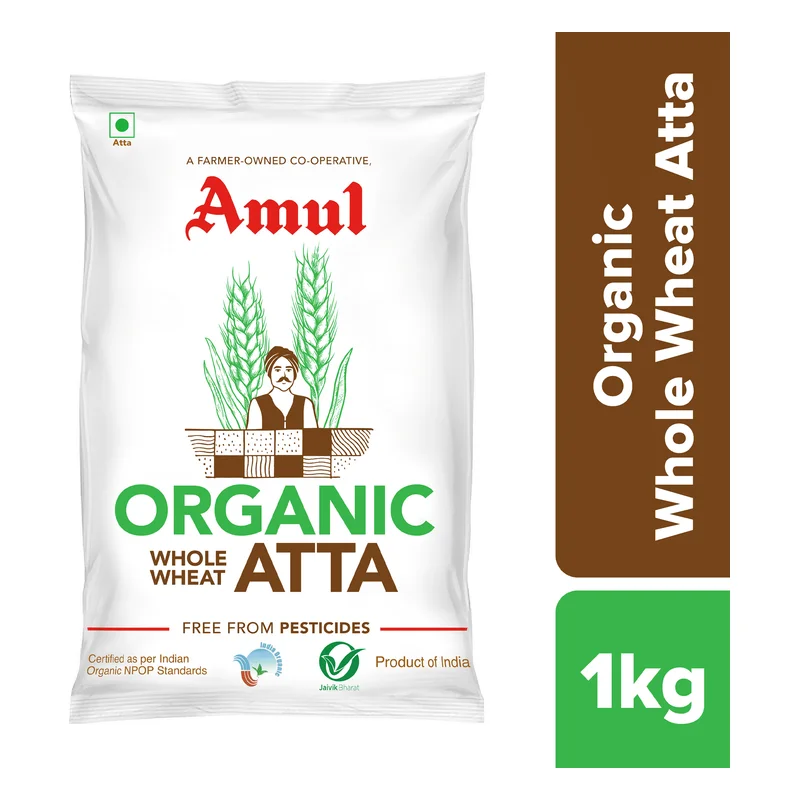 Amul Organic Whole Wheat Atta